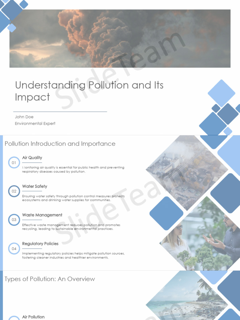 Understanding Pollution and Its Impact: John Doe Environmental Expert ...