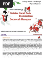 Download Proposal Donor Darah by Benz Spelman SN86872524 doc pdf