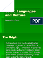 Celtic Languages and Culture