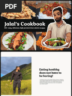 Cooking for Gains: Cheat Meal Guide | PDF