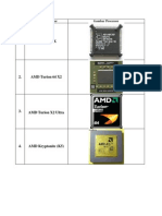 AMD 386SX: No. Nama Processor Gambar Processor
