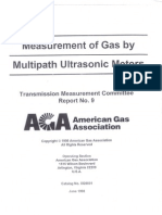 AGA-9 Measurement of Gas Flow by Multipath Ulatrasonic Flow Meters