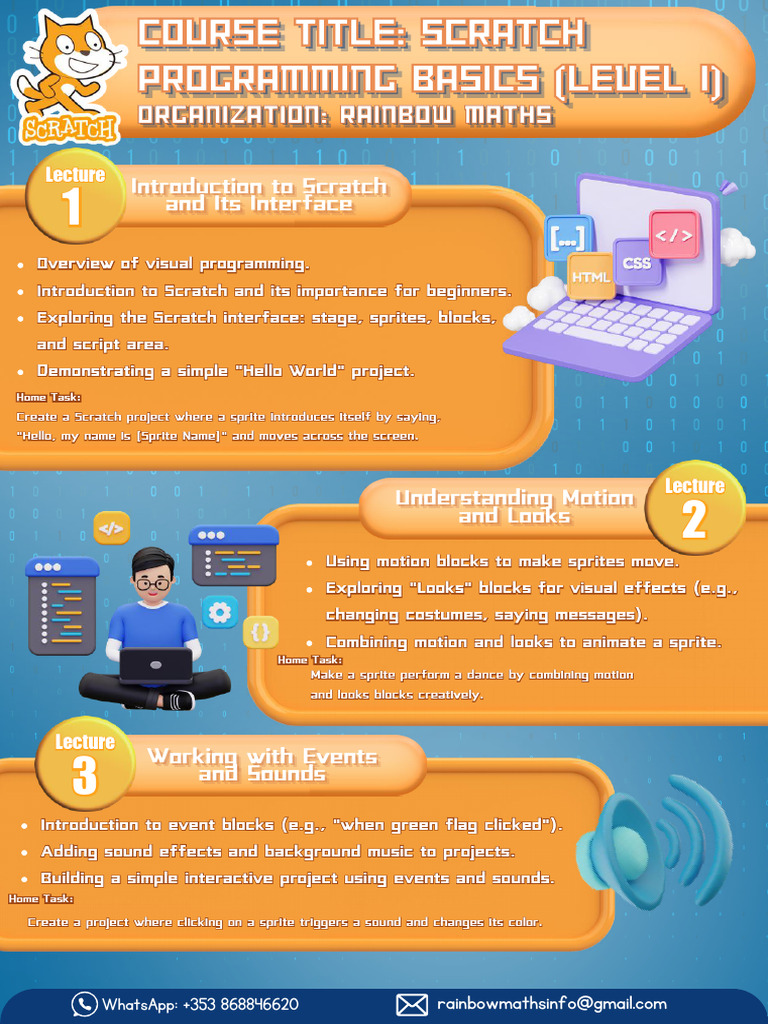 Scratch Coding Lesson Plan | PDF | Scratch (Programming Language)