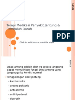 Terapi Medikasi Penyakit Jantung & Pembuluh Darah