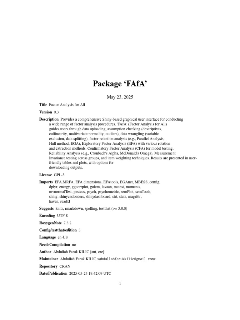 FAf A | PDF