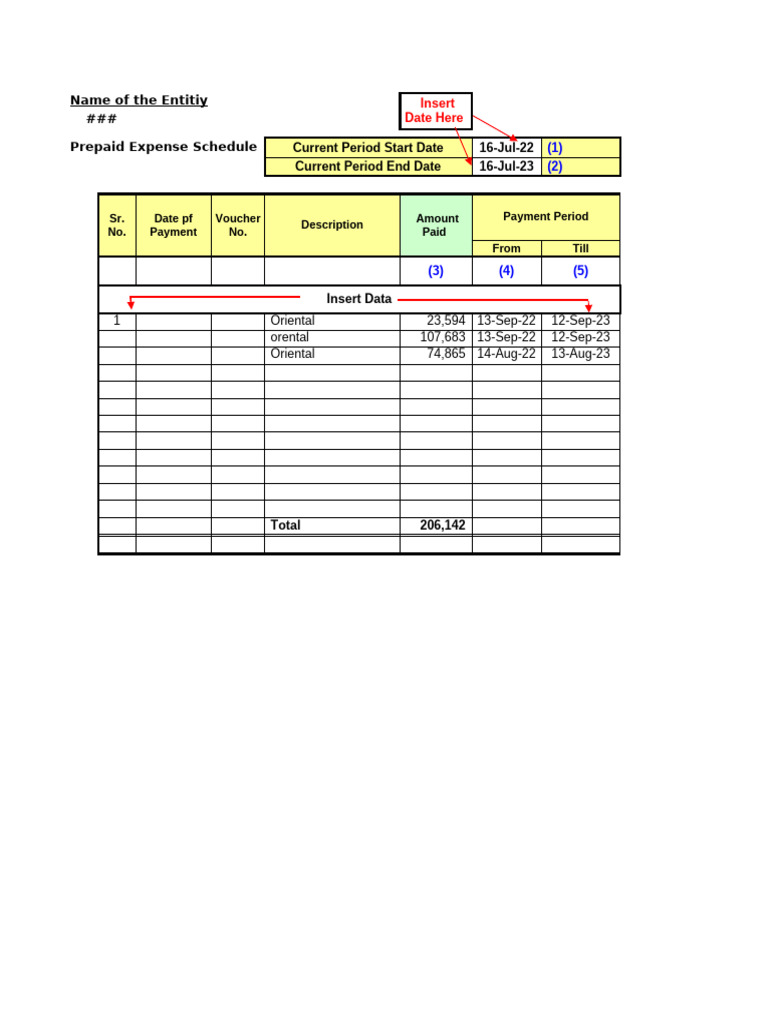 57 Template Prepaid Expenses | PDF | Financial Accounting | Payments