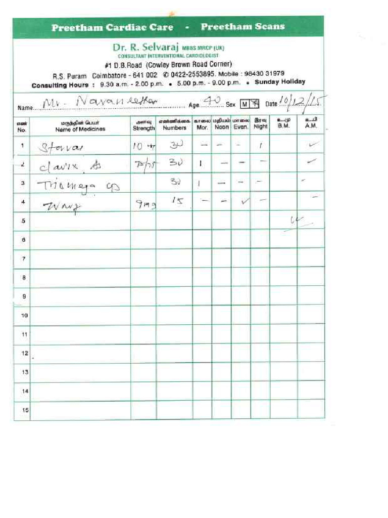 Preetham Care-DVT | PDF