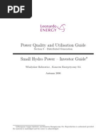 Guide On How To Develop A Small Hydropower Plant (ESHA 2004