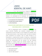 El Idealismo Trascendental de Kant