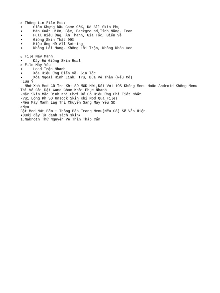 Thôn Tin Files | PDF