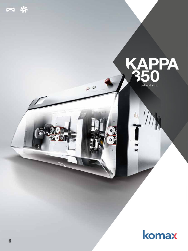 Kappa 350: Industrial Wire Processing Machine | PDF | Wire | Touchscreen