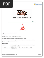 Payment Entry Narration in Tally | PDF