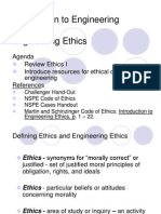 Introduction to Engineering Ethics