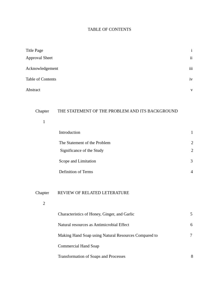 TABLE OF CONTENTS Final | PDF | Methodology