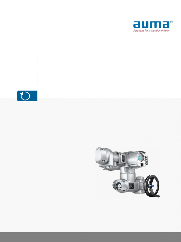 Auma MOV | PDF | Actuator | Electrical Connector
