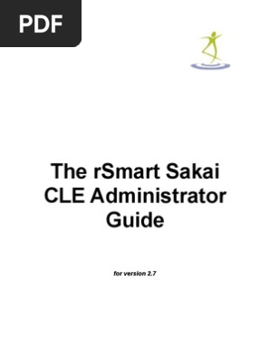 2.7 rSmart Sakai CLE Administrator Guide