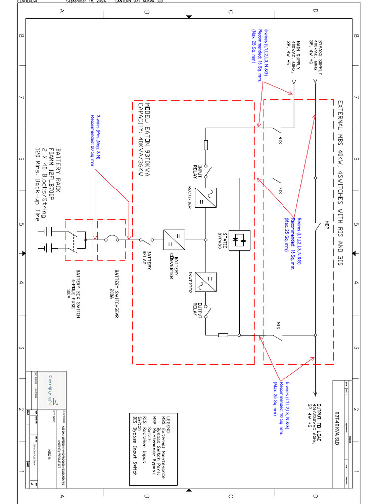 93T-40 KVA SLD for NEOM Project | PDF