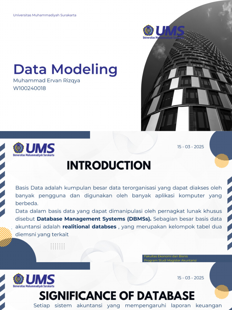 Data Modelling Muhammad Ervan Rizqya | PDF
