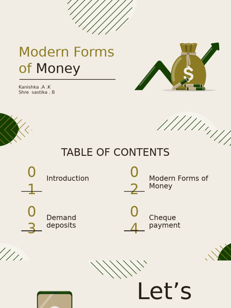 Modern Money: Forms and Functions | PDF | Money | Cheque