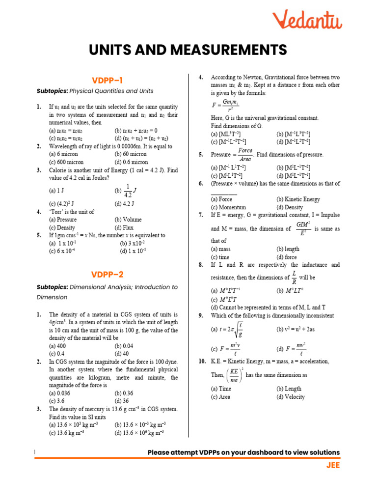 Density and Units in Measurements | PDF | Force | Density