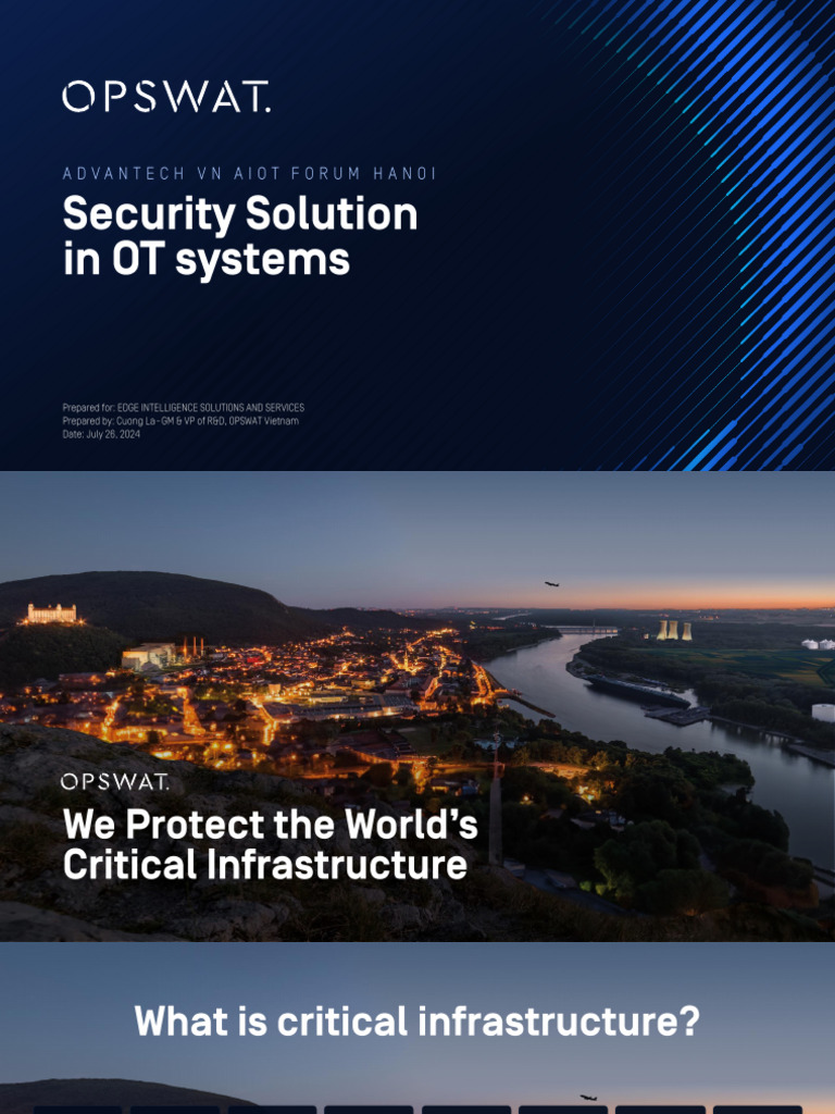 1.6 Security Solution in OT Systems - OPSWAT | PDF