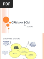 SCM and CRM by Anusha Pai