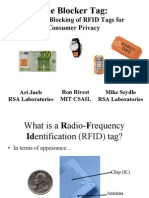 The Blocker Tag:: Selective Blocking of RFID Tags For Consumer Privacy