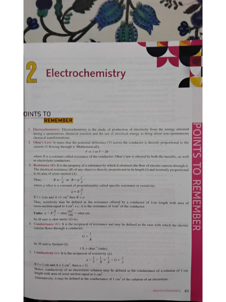 Chem. Chapter 2 Class 12 | PDF