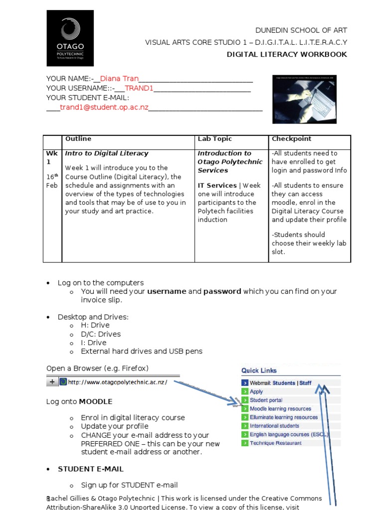 Workbook Week1 | PDF | Adobe Systems | Email