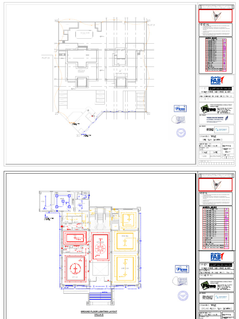 Villa 2 Service Block Roof Plan | PDF