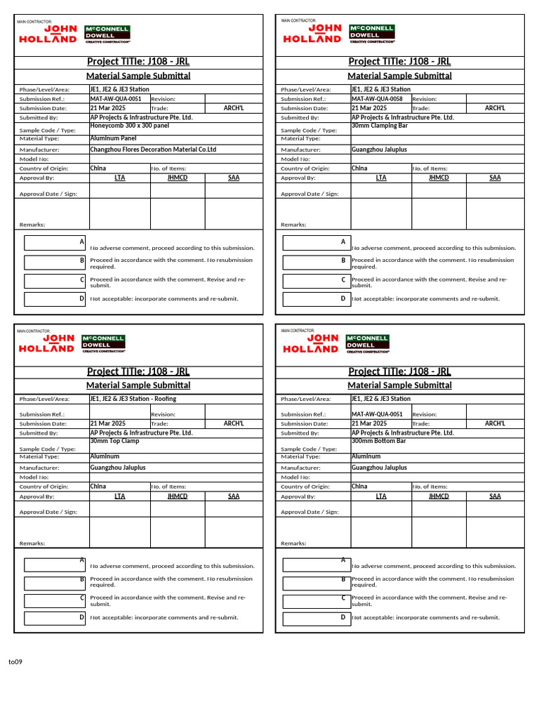Sticker 1 | PDF | Materials | Construction Management