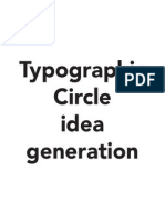 Typo Circle Idea Generation