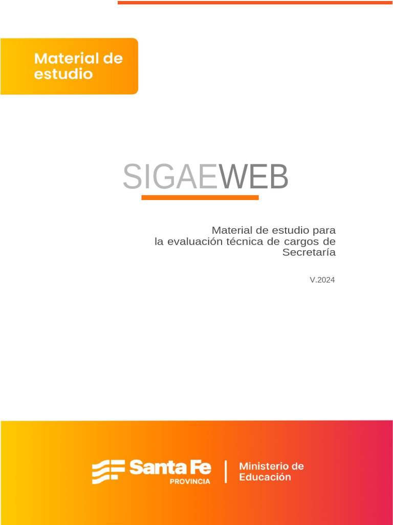 Evaluación Técnica SIGAEWEB 2025 | PDF | Certificado de nacimiento