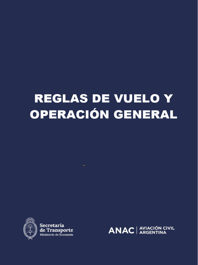 Raac Parte 91 | PDF | Reglas de vuelo por instrumentos | Reglas de ...