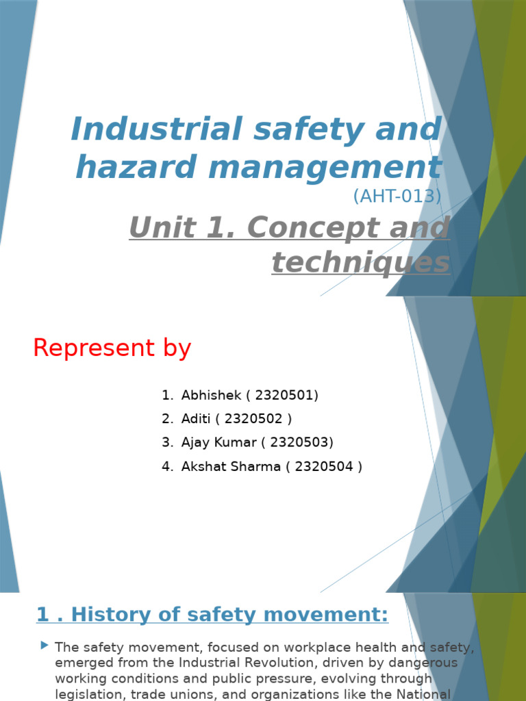 Industrial Safety and Hazard Management | PDF | Audit | Safety
