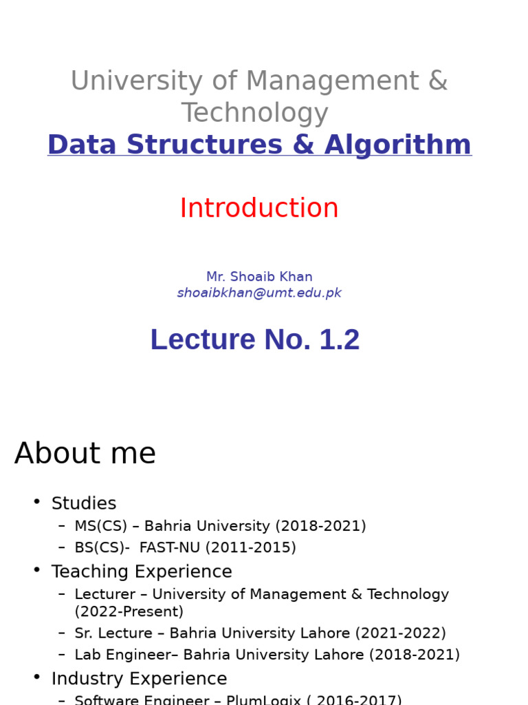 Lecture 1.2 | PDF | Class (Computer Programming) | Software Engineering