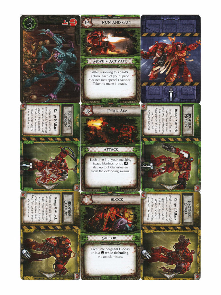 Space Hulk - Death Angel Base Game + Mission + Marines + Tyranid ...