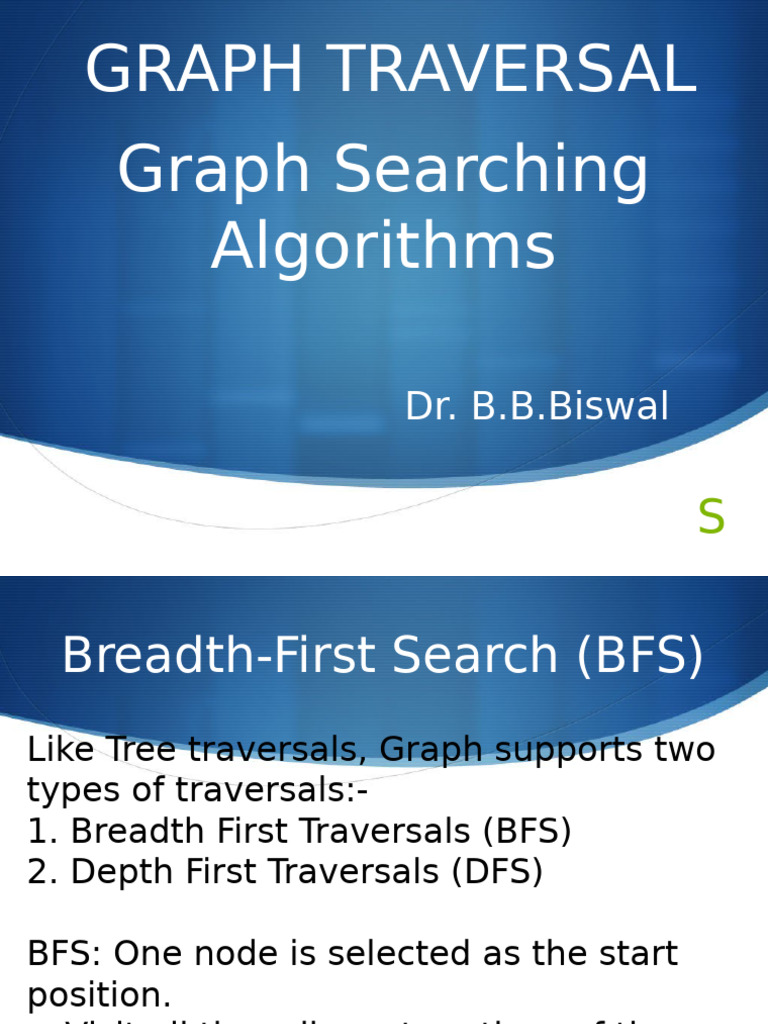 Graph Traversal Algorithms Explained | PDF | Combinatorics ...