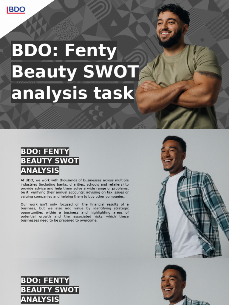 Fenty Beauty SWOT Analysis Overview | PDF | Swot Analysis