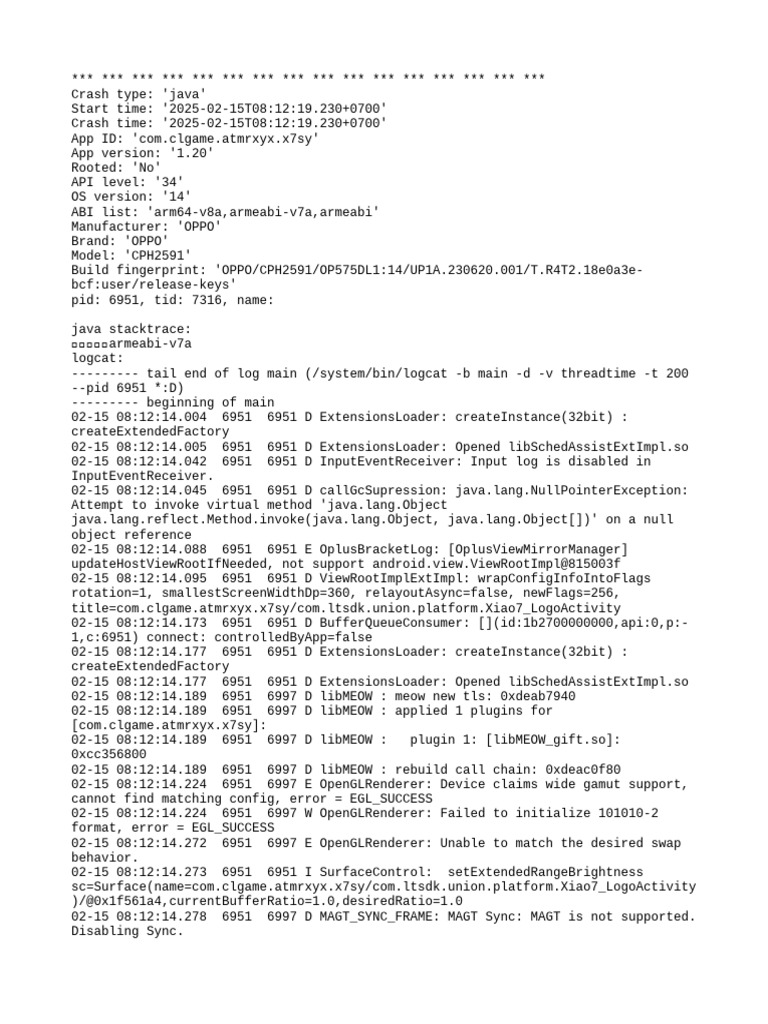 Catchlogs - 2025-02-15 at 08-12-19 - 6.111.2 - .Java | PDF | Computing ...