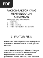 Download Faktor-faktor Yang Mempengaruhi Kehamilan by Eka Maylinda SN86888237 doc pdf