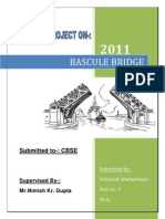 Bascule Bridge: Submitted To-: CBSE