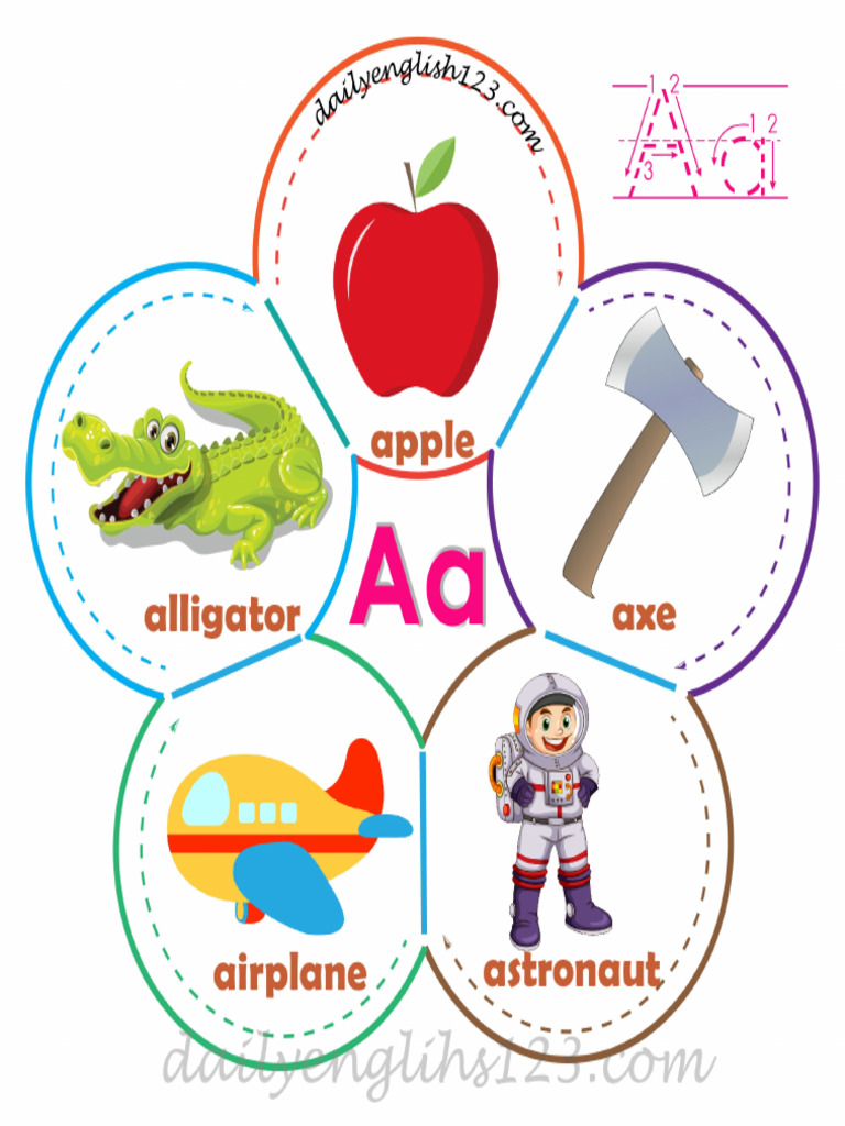 Alphabet Words 26pages | PDF