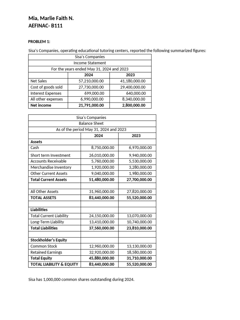 Inbound 2854846451788503239 | PDF | Equity (Finance) | Balance Sheet