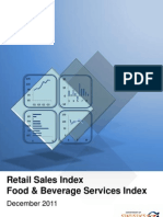 Retail Sales Index Food & Beverage Services Index: December 2011