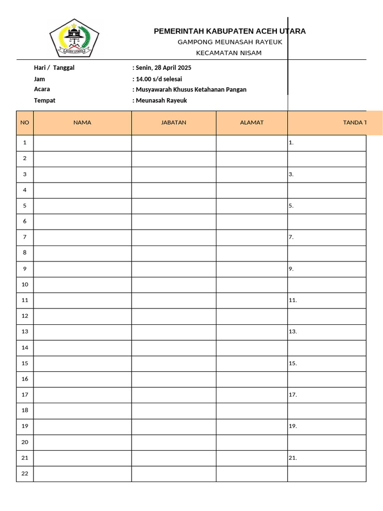 Absen | PDF
