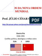 03 Conflitos Da Nova Ordem Mundial