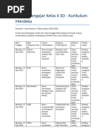 Jurnal Harian Kelas 6 Kurikulum Merdeka | PDF