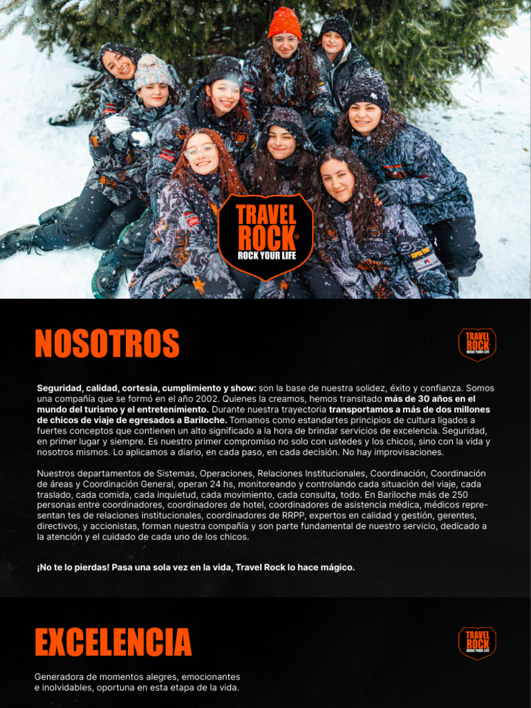 Fundada en 2002: Travel Rock | PDF | Turismo | Hotel