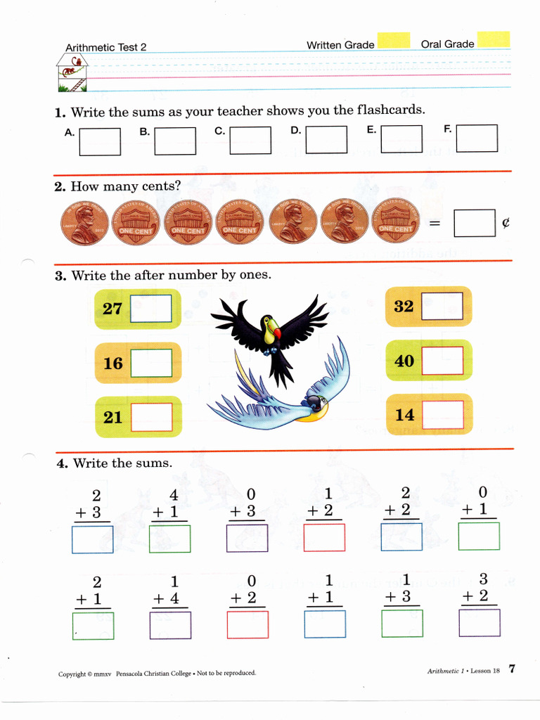Test 2 Math | PDF